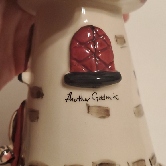 2001 Blue Sky Clayworks lighthouse tea lig… - Picture 7 of 9